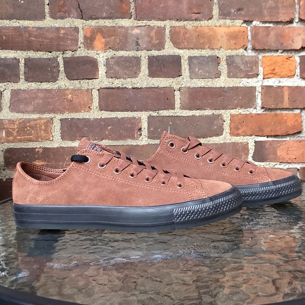 Converse Brown and Black Sneakers Classic Style